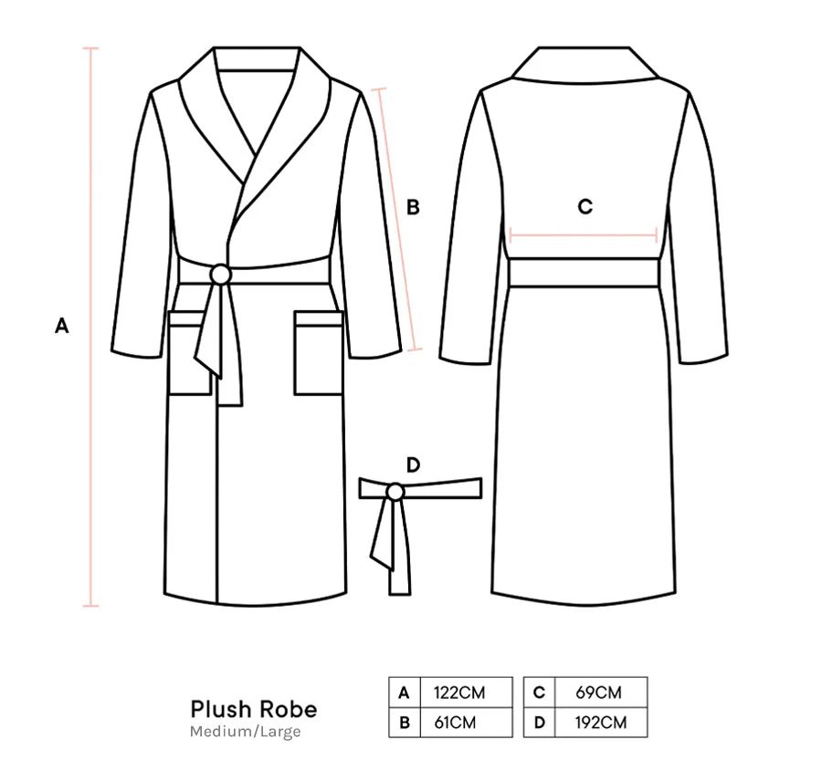 Ocean City Bathrobe Range Cornflower - Image 3
