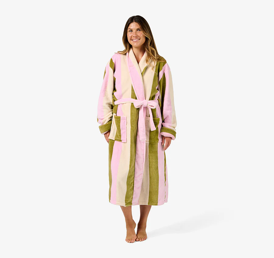 Palazzo Bathrobe Range Olive - Image 4