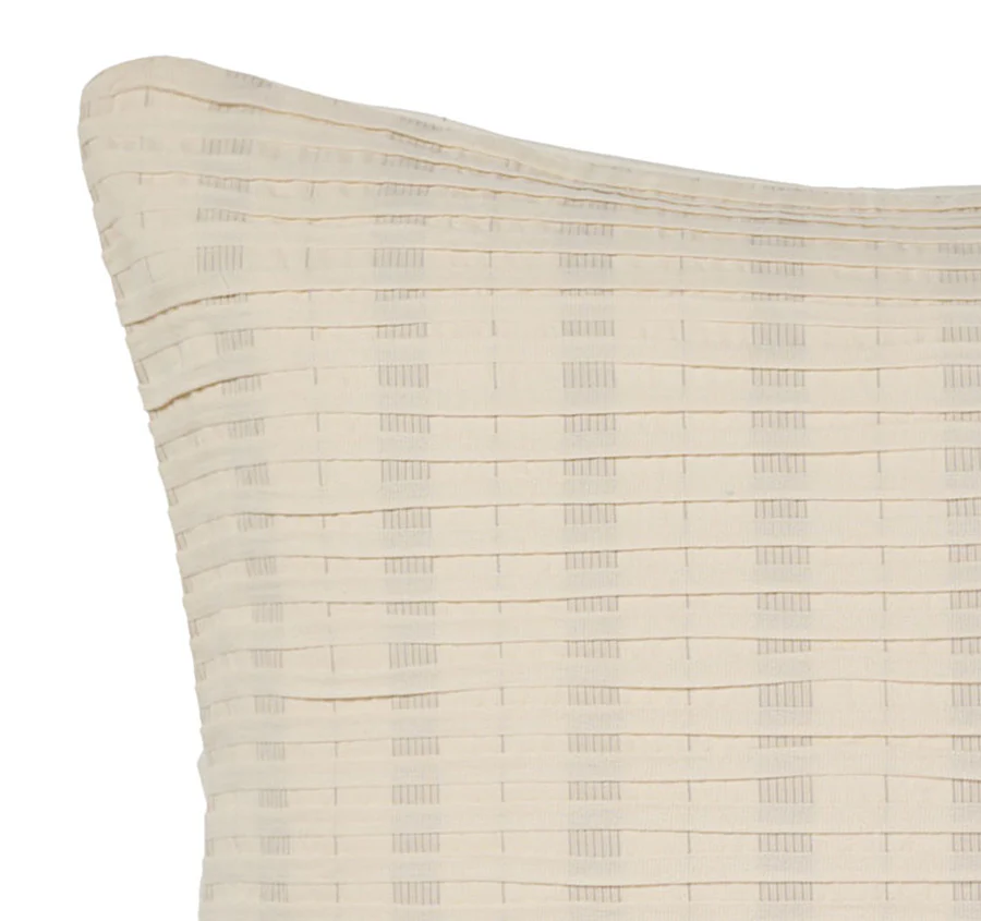 Pambula European Pillowcase Vanilla - Image 2