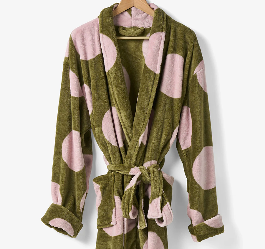 Pluto Bathrobe Range Olive - Image 2
