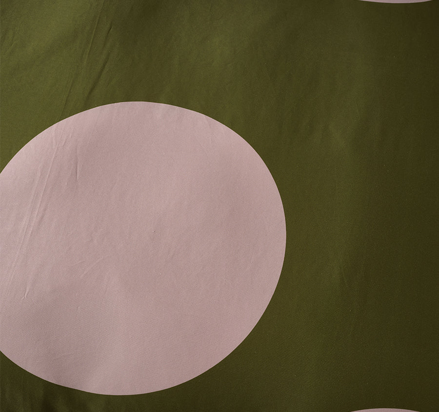Pluto Quilt Cover Set Range Olive - Image 2