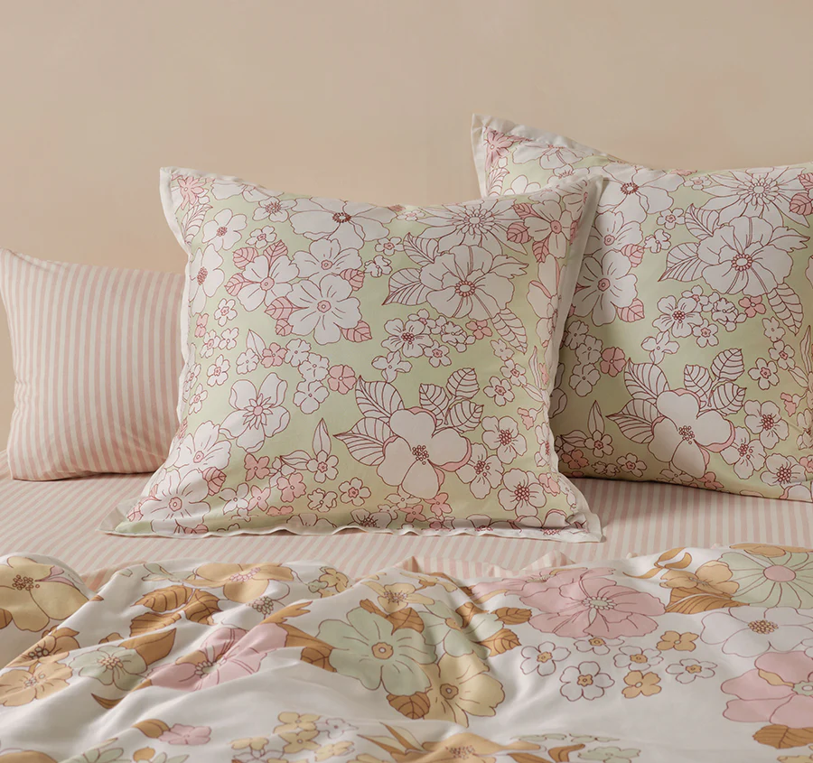Poppy European Pillowcase Multi - Image 3