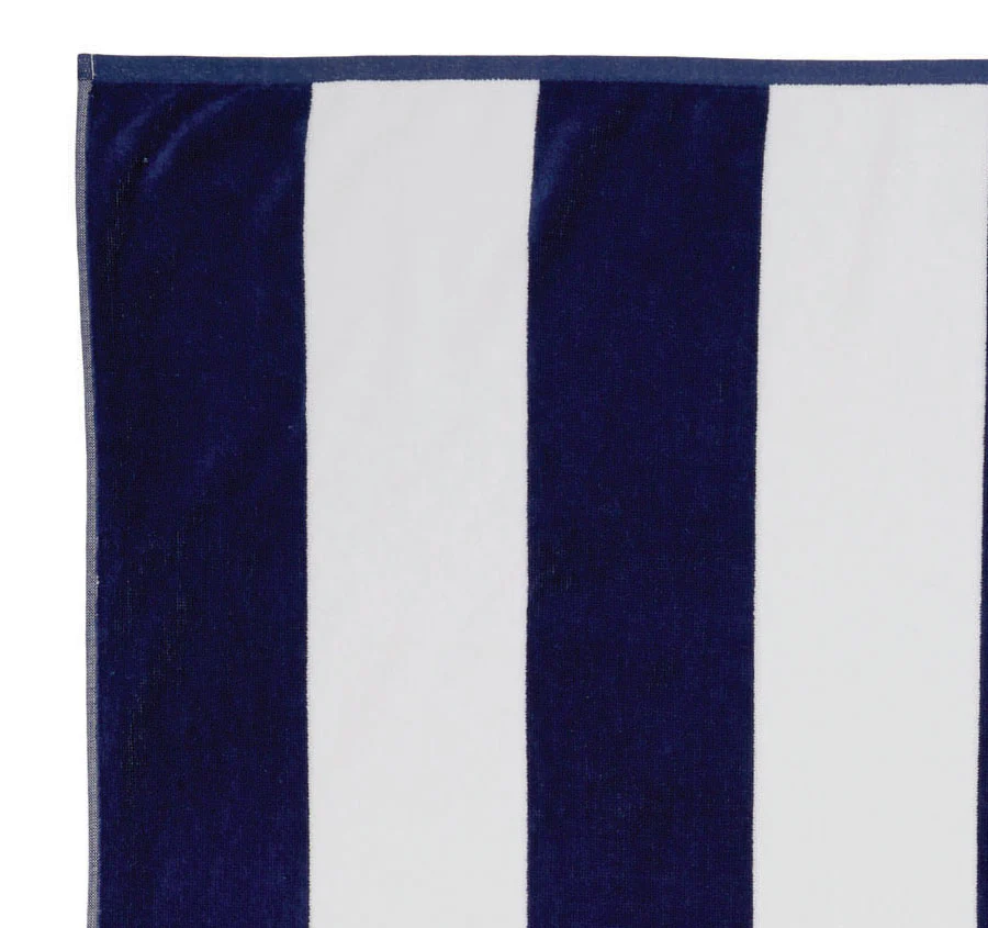 Portofino 86x160cm Beach Towel Navy - Image 3
