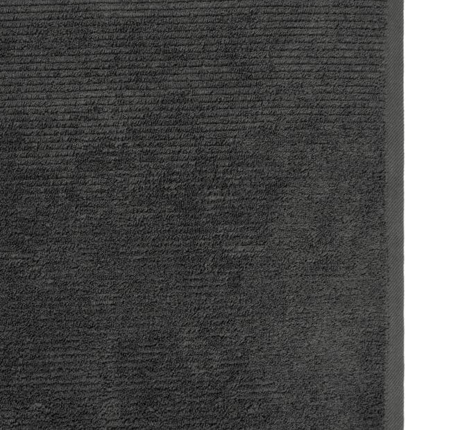 Reed 550GSM Cotton Bath Towel Range Charcoal - Image 2