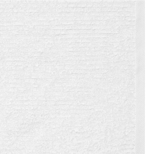 Reed 550GSM Cotton Bath Towel Range White - Image 2