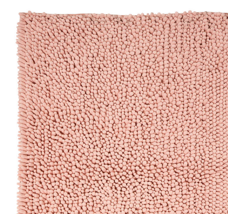 Reed Toggle 1700GSM Polyester 50x150cm Bath Mat Pink - Image 2