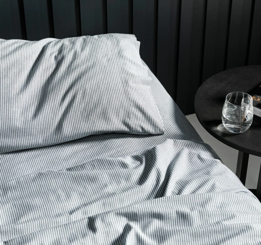 ReJeaneration Adrie Sheet Set Range Charcoal - Image 3