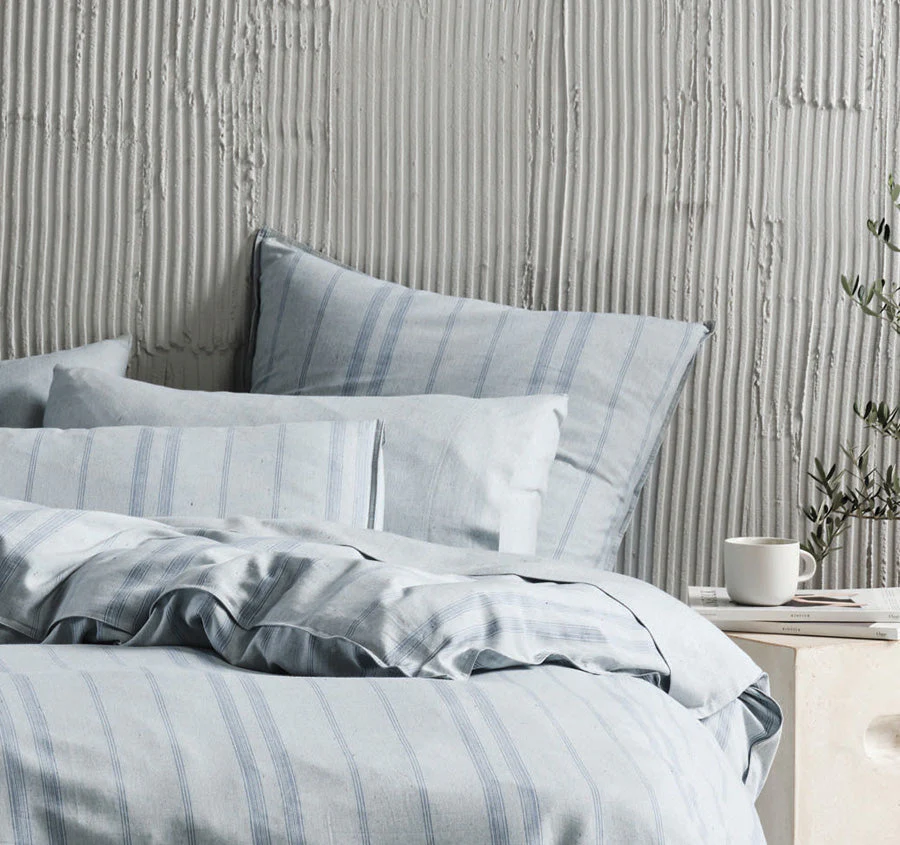 ReJeaneration Hali Quilt Cover Set Range Silver - Image 4