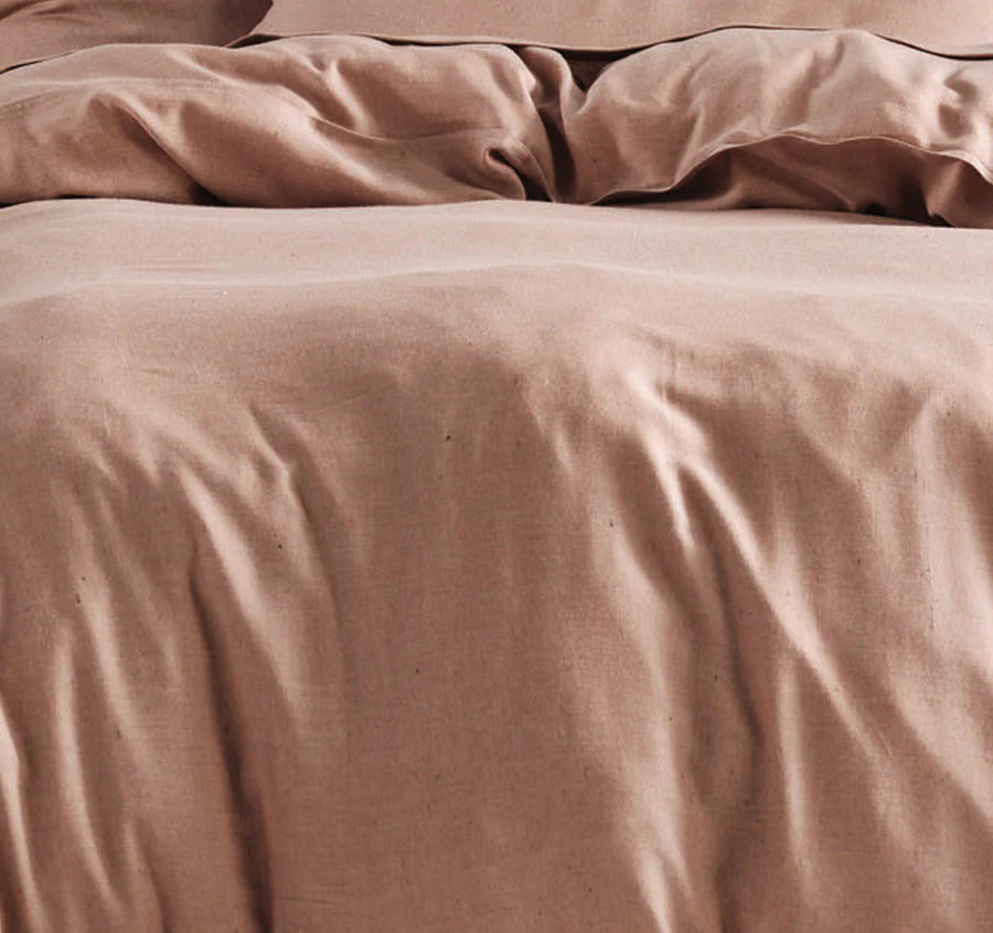 ReJeaneration Rialta Quilt Cover Set Range Rust - Image 2