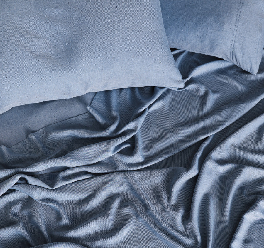 ReJeaneration Rialta Sheet Set Range Denim - Image 4