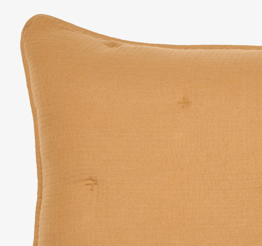 Somerset Standard Pillow Sham Pair Cinnamon - Image 2
