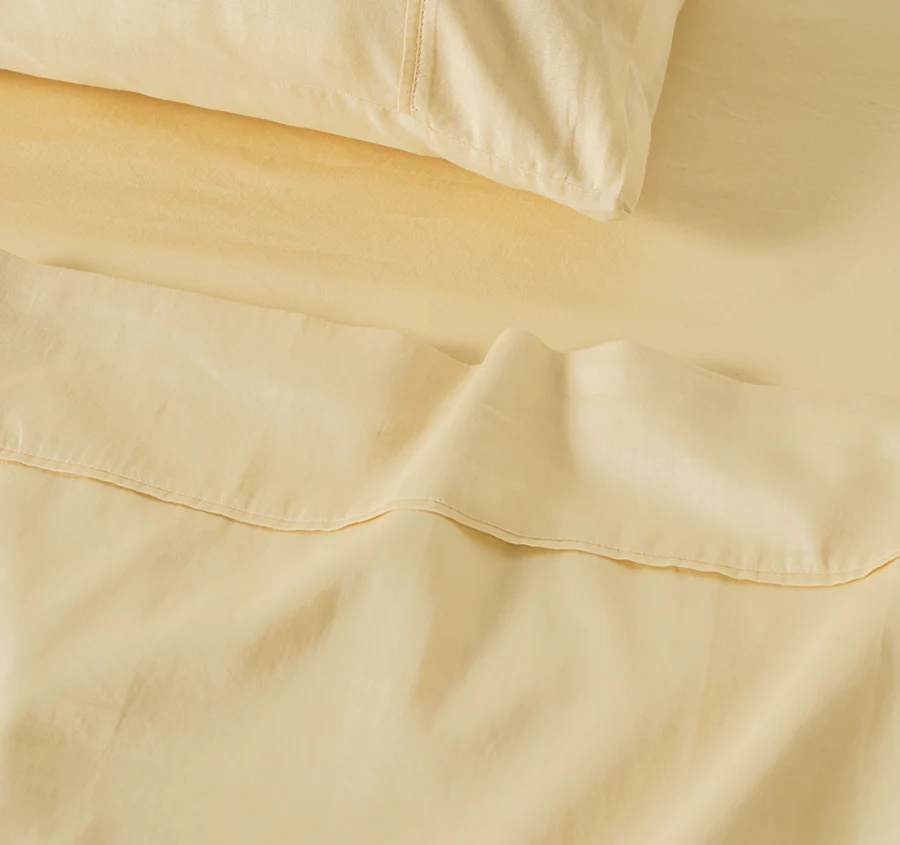 Surf Wash Mega Sheet Set Range Butter - Image 2
