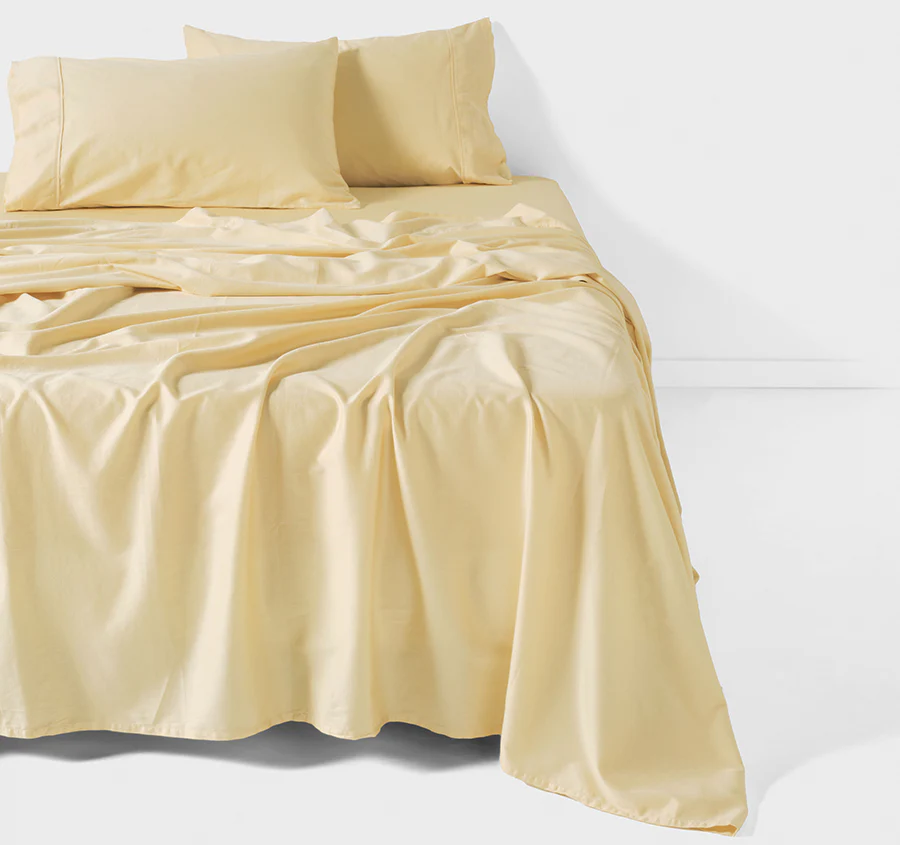 Surf Wash Mega Sheet Set Range Butter - Image 6