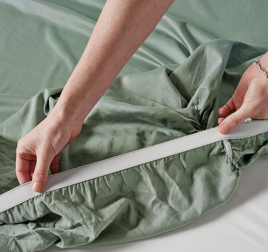 Surf Wash Mega Sheet Set Range Seafoam - Image 4