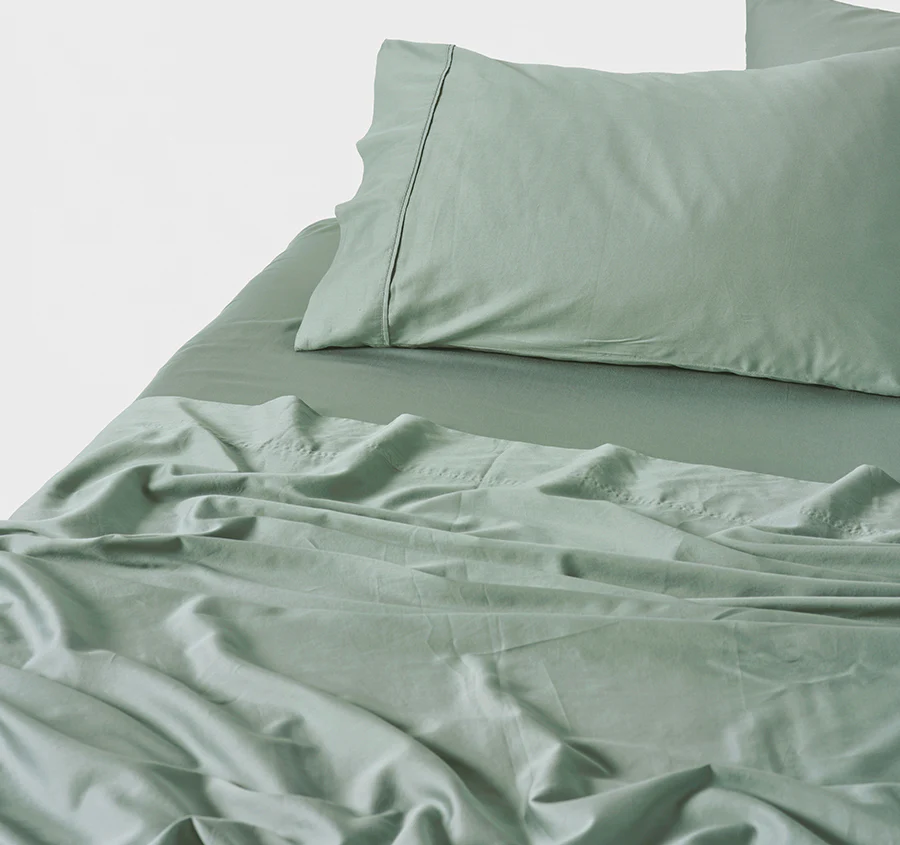Surf Wash Mega Sheet Set Range Seafoam - Image 5