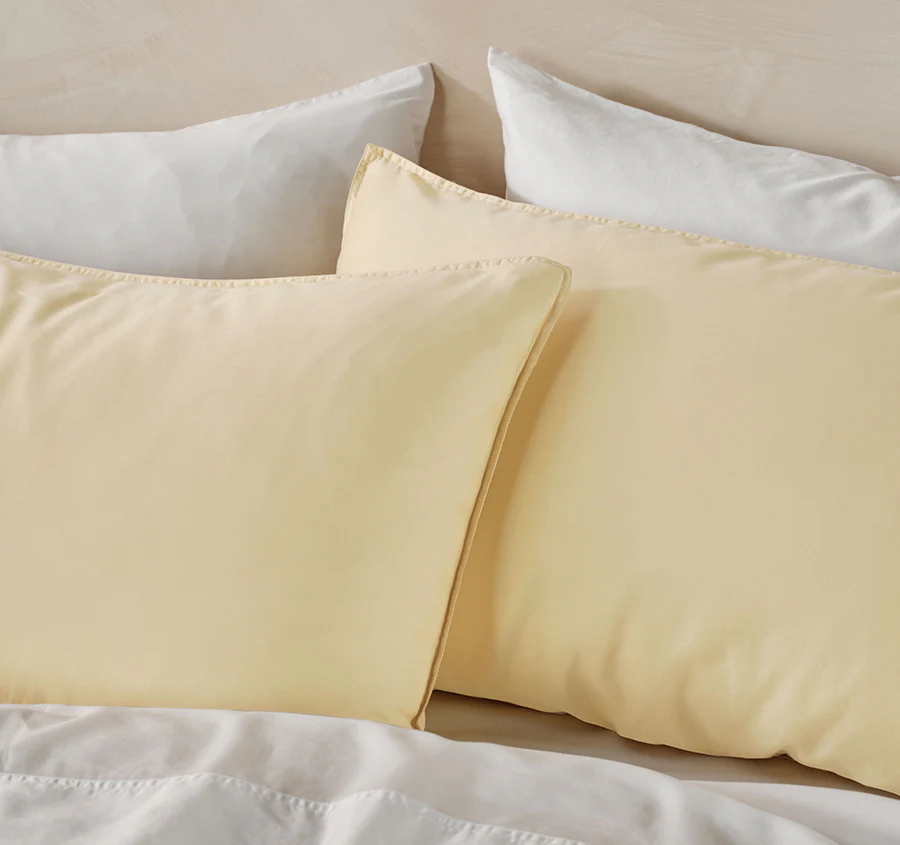 Surf Wash Quilt Cover Set Range Butter - Image 4