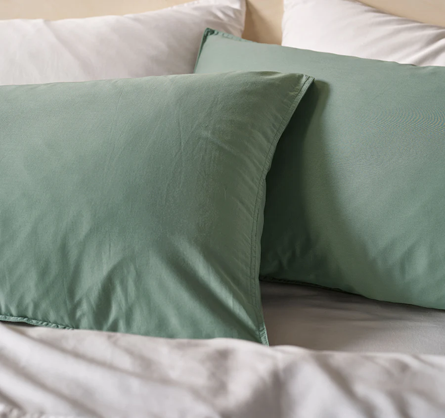 Surf Wash Quilt Cover Set Range Seafoam - Image 4