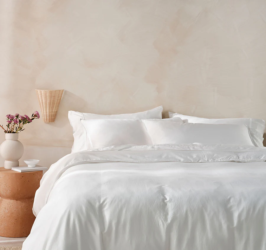 Surf Wash Quilt Cover Set Range White - Image 6