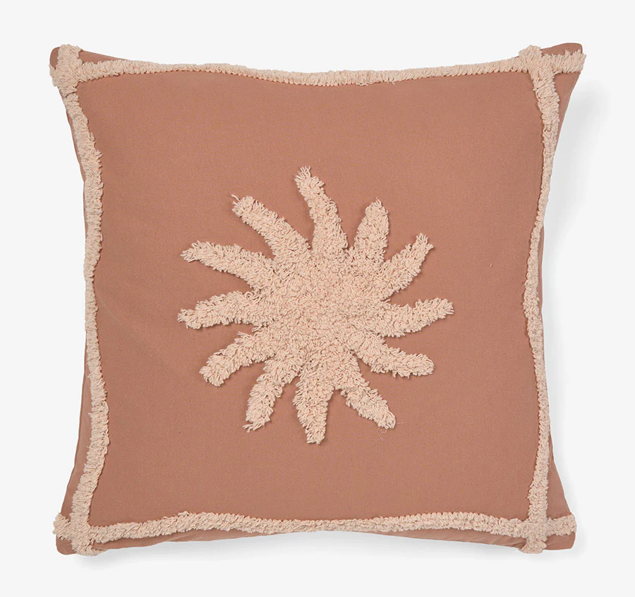 Tangier 48x48cm Filled Cushion Clay