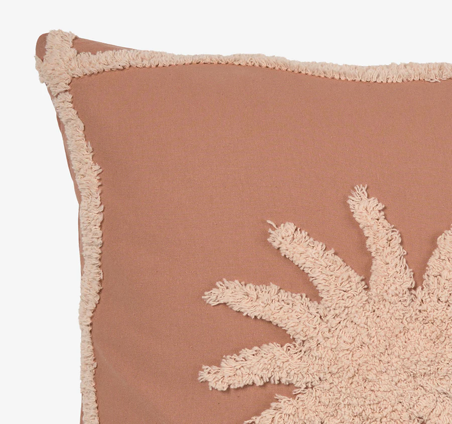 Tangier 48x48cm Filled Cushion Clay - Image 2