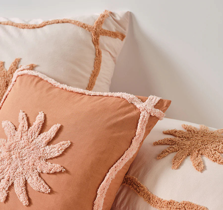 Tangier 48x48cm Filled Cushion Clay - Image 3