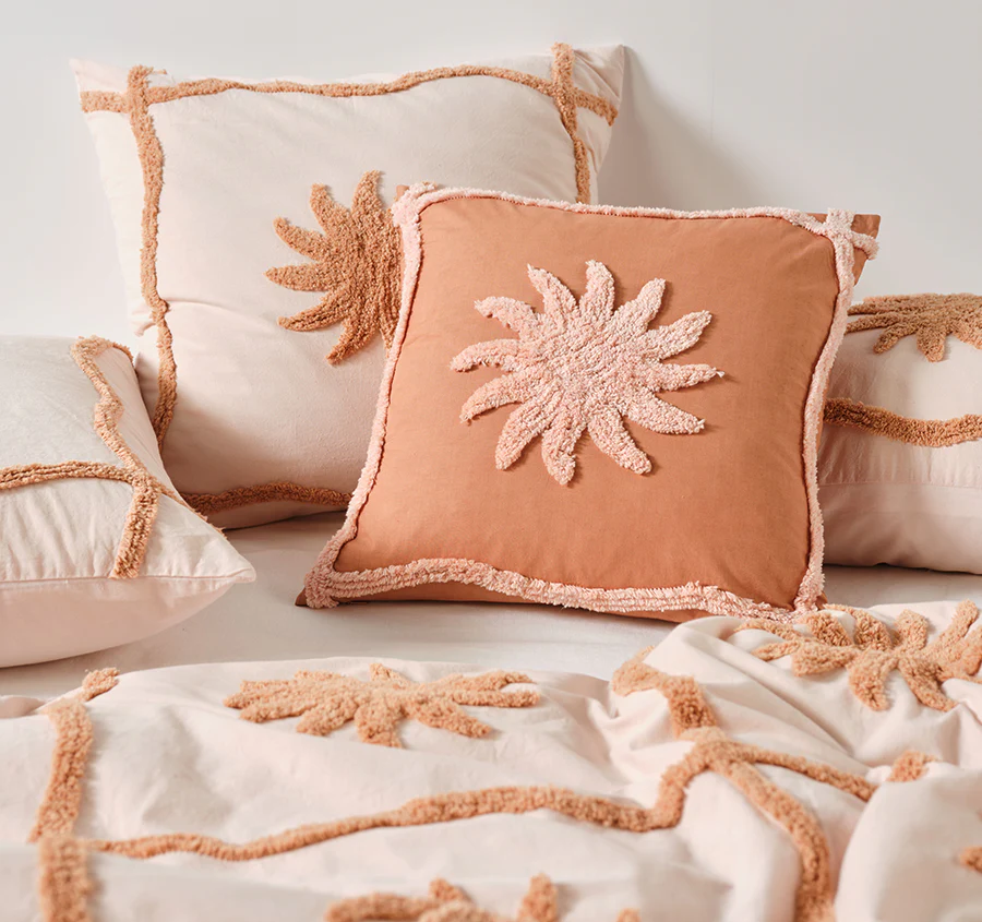 Tangier 48x48cm Filled Cushion Clay - Image 4
