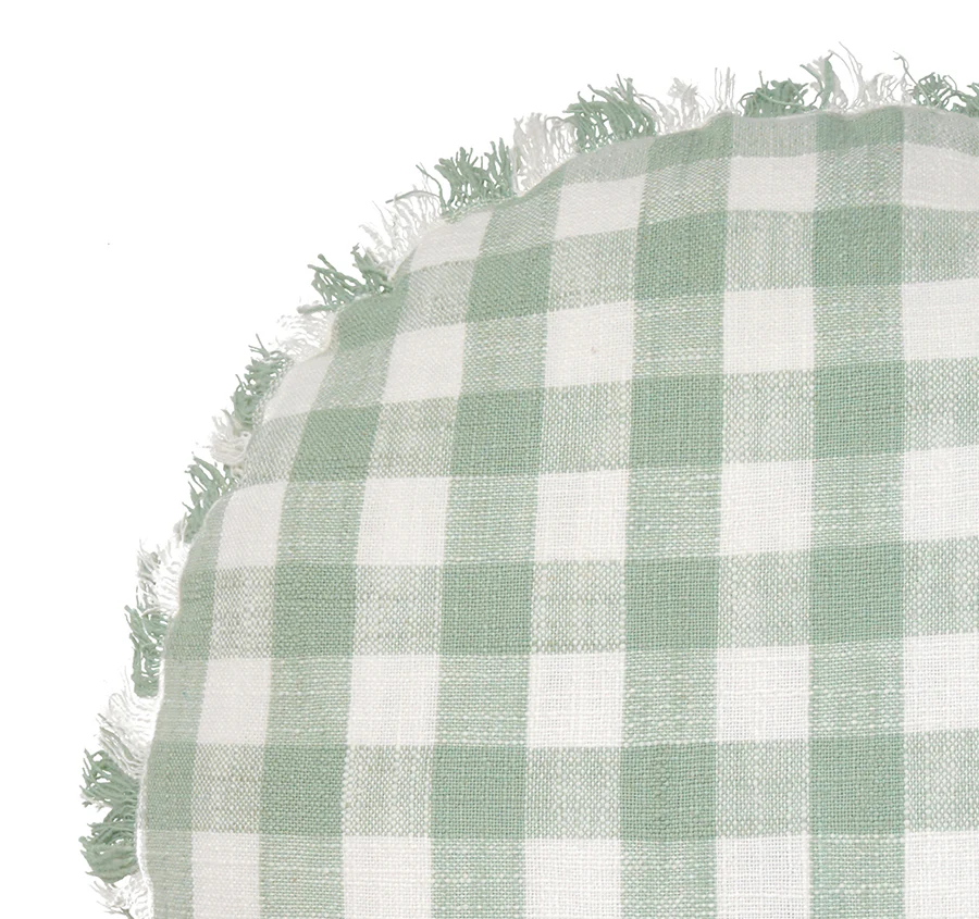 Tavola 45cm Filled Round Cushion Seaglass - Image 2