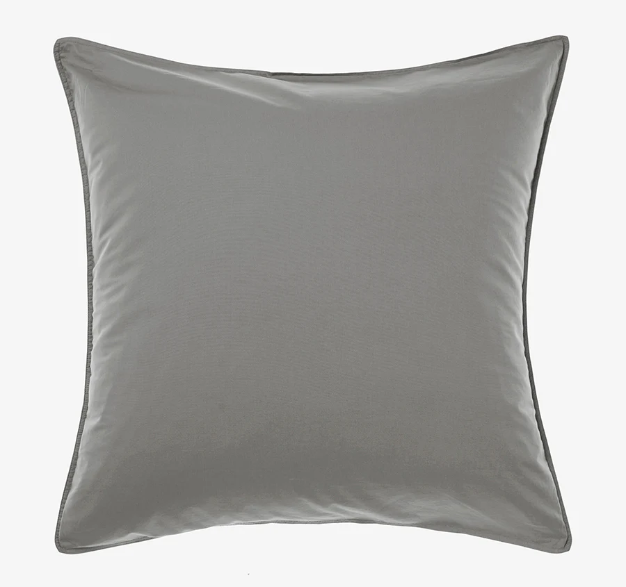 Terra European Pillowcase Steel