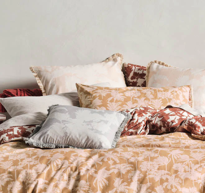 Tourelles Quilt Cover Set Range Paprika - Image 6
