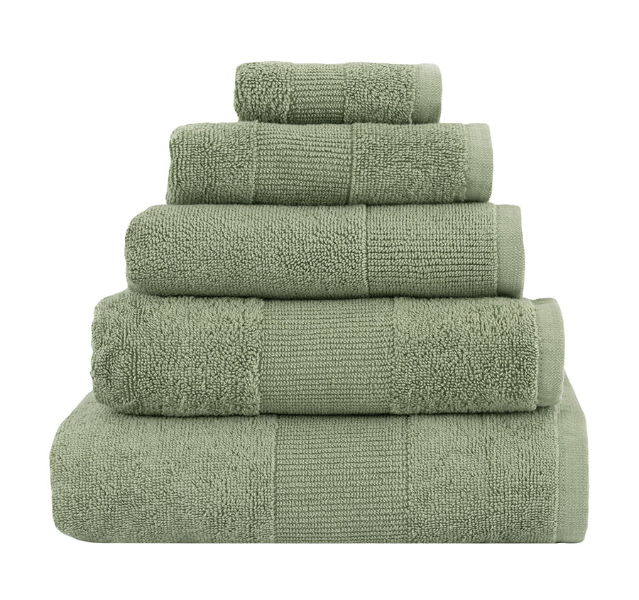 Verana 550GSM Cotton Bath Towel Range Light Olive