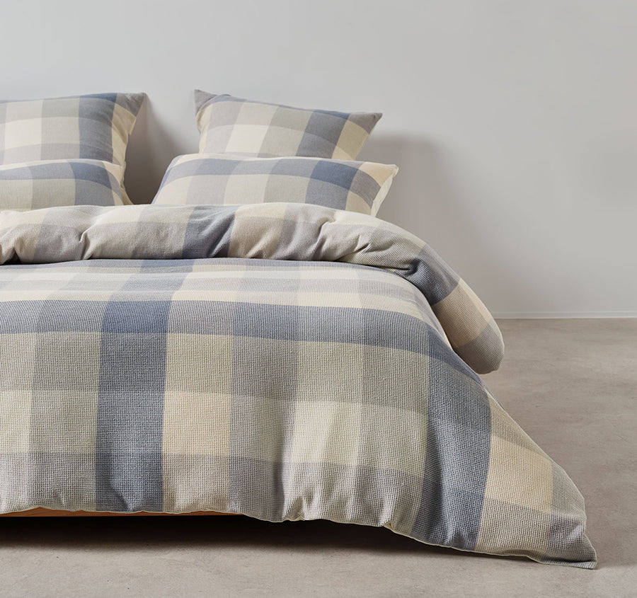 Wellington Quilt Cover Set Range Cornflower - Image 6