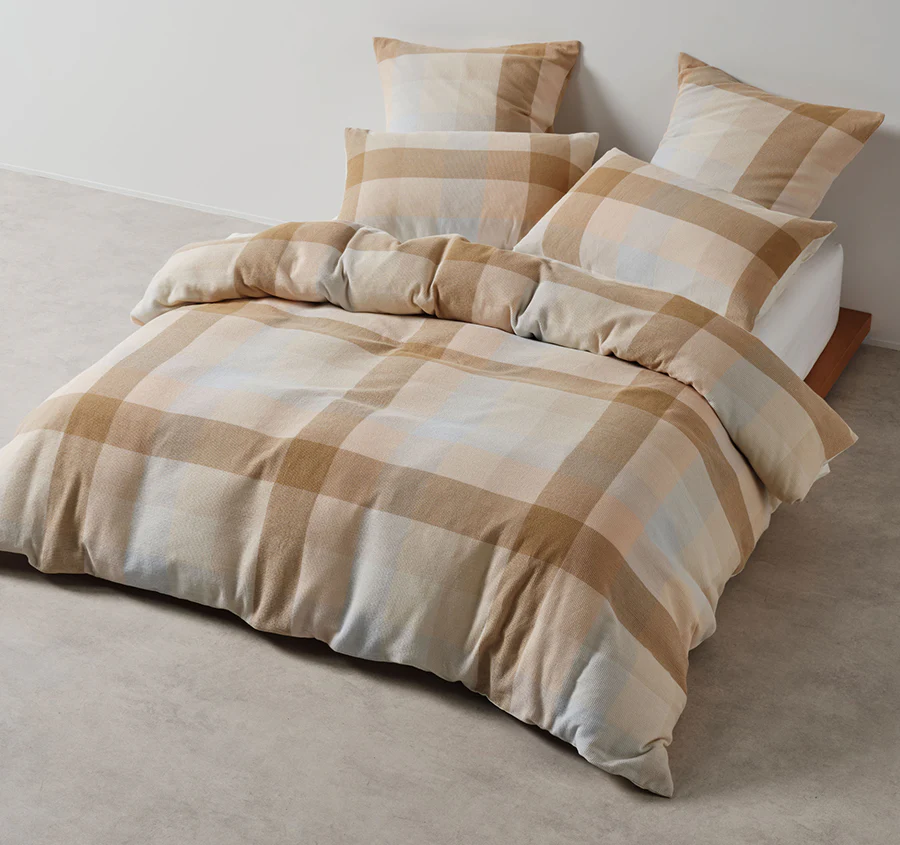 Wellington Quilt Cover Set Range Honey