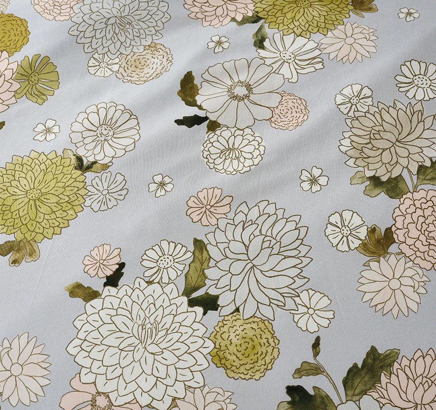 Zuri Quilt Cover Set Range Seafoam - Image 2