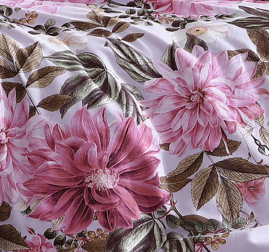 Maeve Quilt Cover Set Range Lilac - Image 2