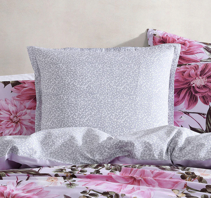 Maeve Quilt Cover Set Range Lilac - Image 5
