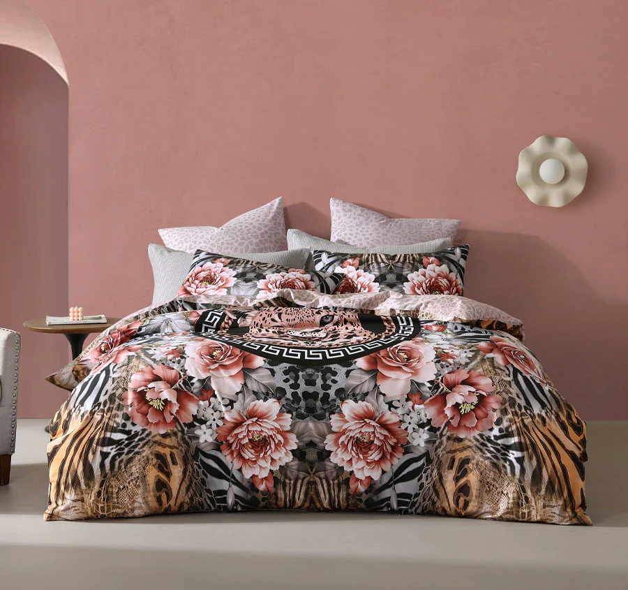 Nala Leopard Quilt Cover Set Range