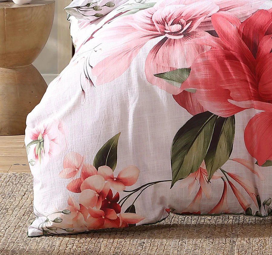Phoebe Quilt Cover Set Range Rose - Image 3