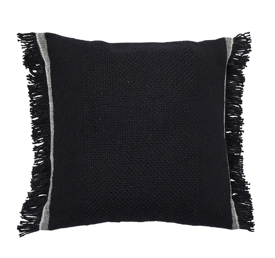 Piper 50x50cm Filled Cushion Black