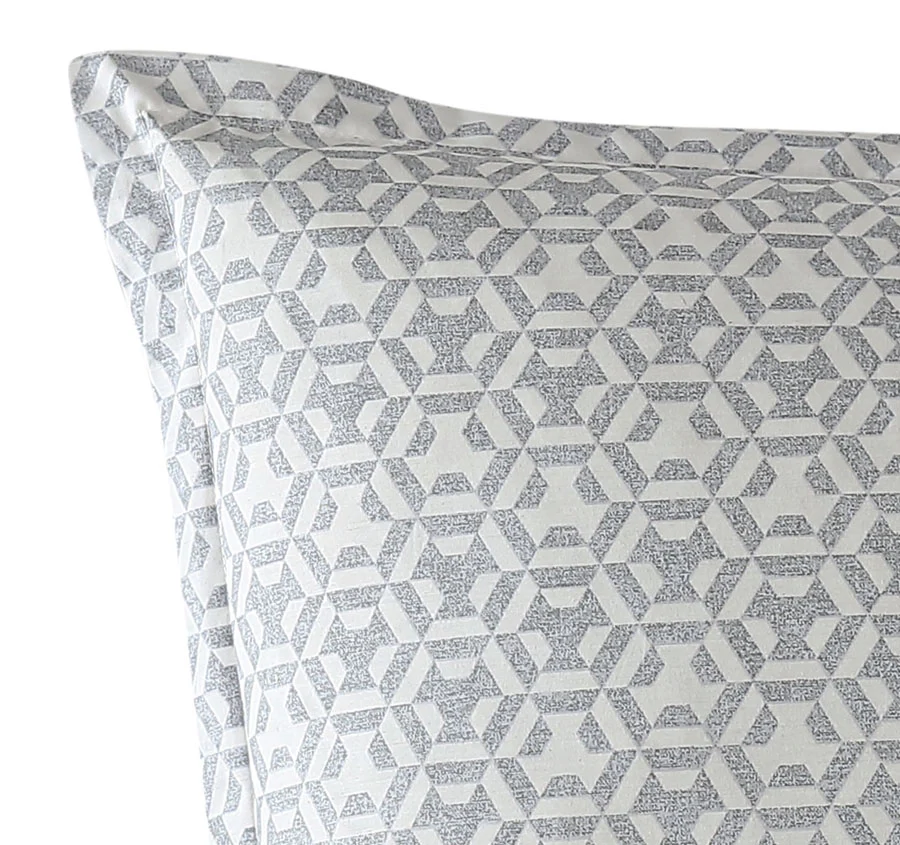 Taj European Pillowcase Black - Image 2