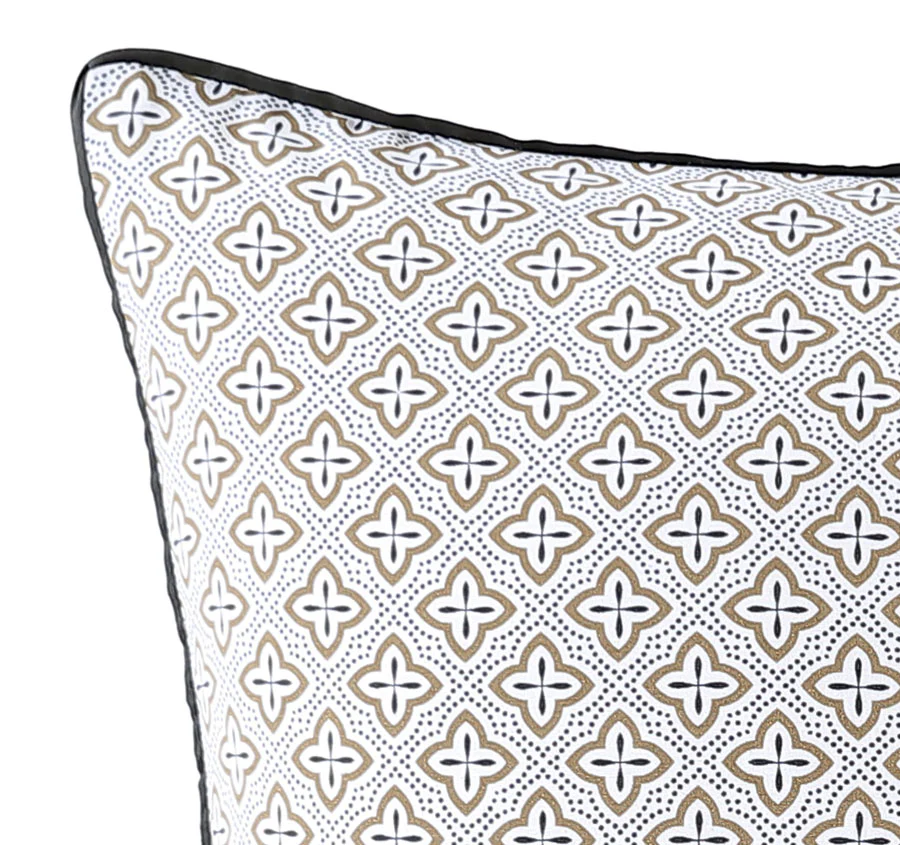 Tariq European Pillowcase Black - Image 2