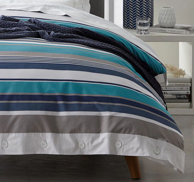 Trent Quilt Cover Set Range Lagoon - Image 3