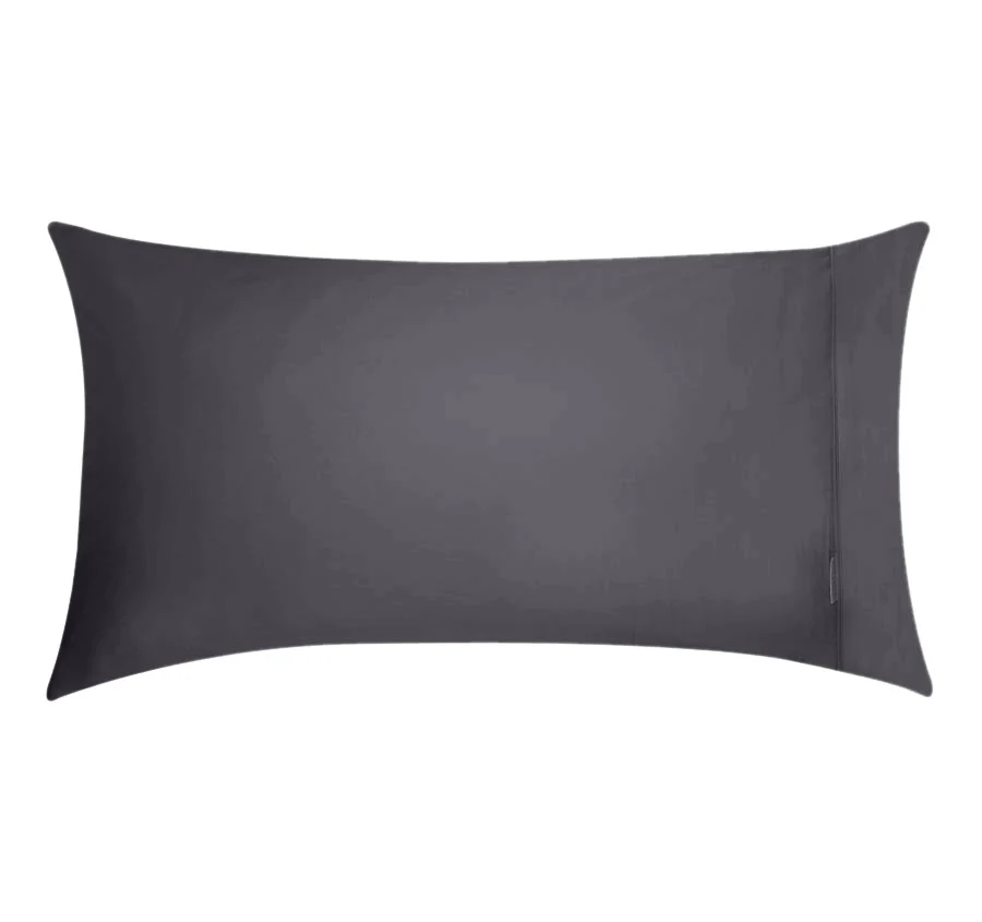 400THC Egyptian Luxury King Pillowcase Pair Granite
