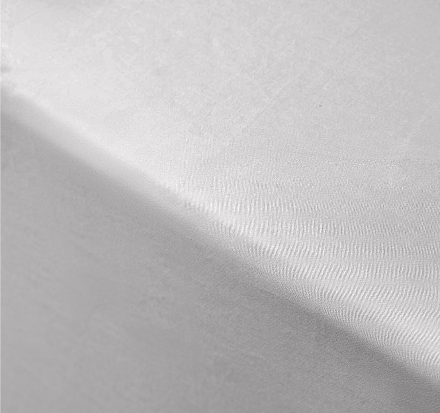 400THC Egyptian Luxury Mega Fitted Sheet Range Silver - Image 2
