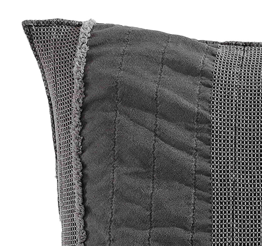 Axel European Pillowcase Granite - Image 2