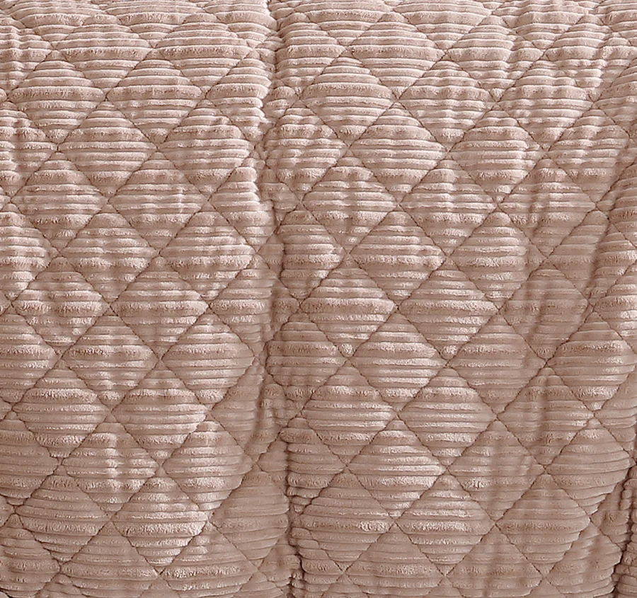 Corbin Quilt Cover Set Range Blush - Image 2