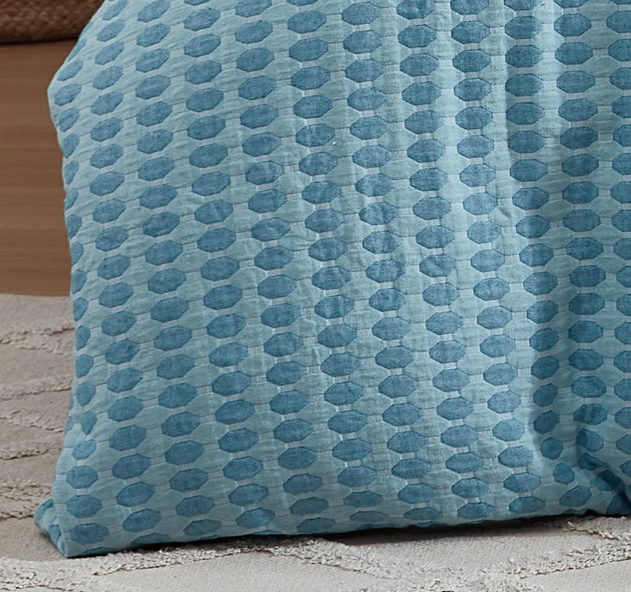 Frankie Quilt Cover Set Range Turquoise - Image 3