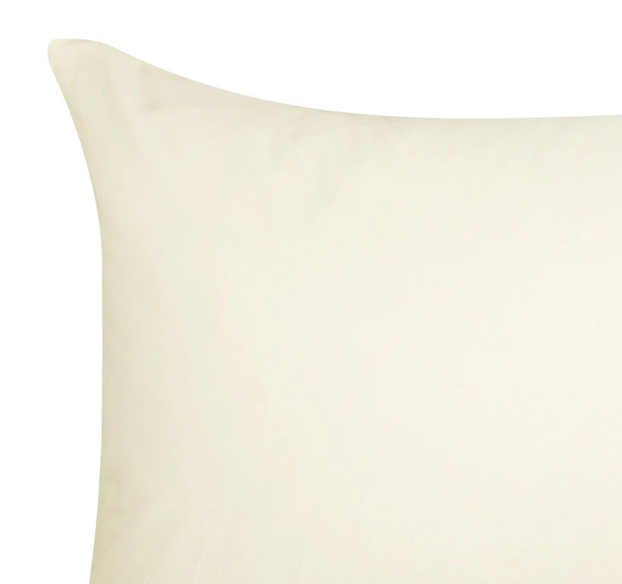 Hotel Grande 400THC Egyptian Cotton Sateen King Pillowcase Vanilla - Image 2