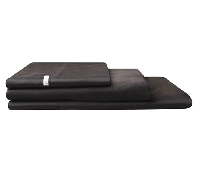 Hotel Grande 400THC Egyptian Cotton Sateen Mega Sheet Set Range Granite - Image 2