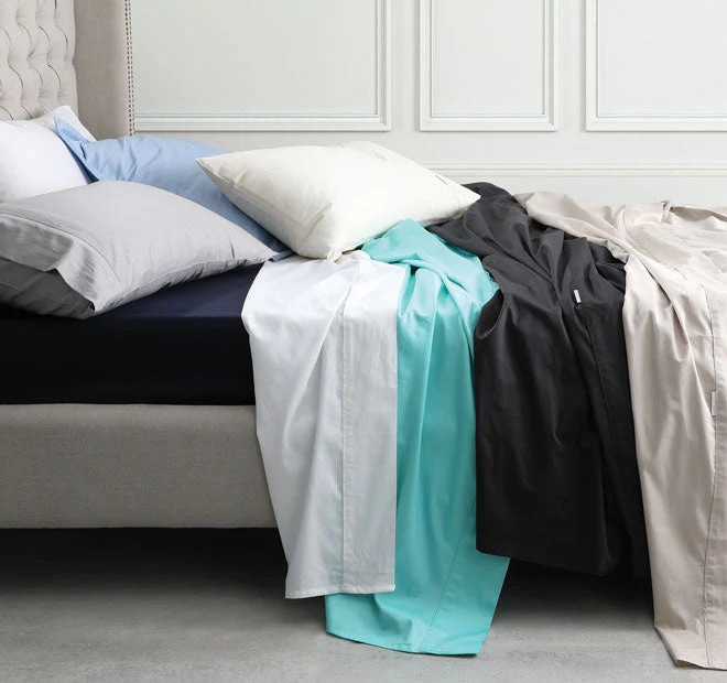 Hotel Grande 400THC Egyptian Cotton Sateen Mega Sheet Set Range Linen - Image 3