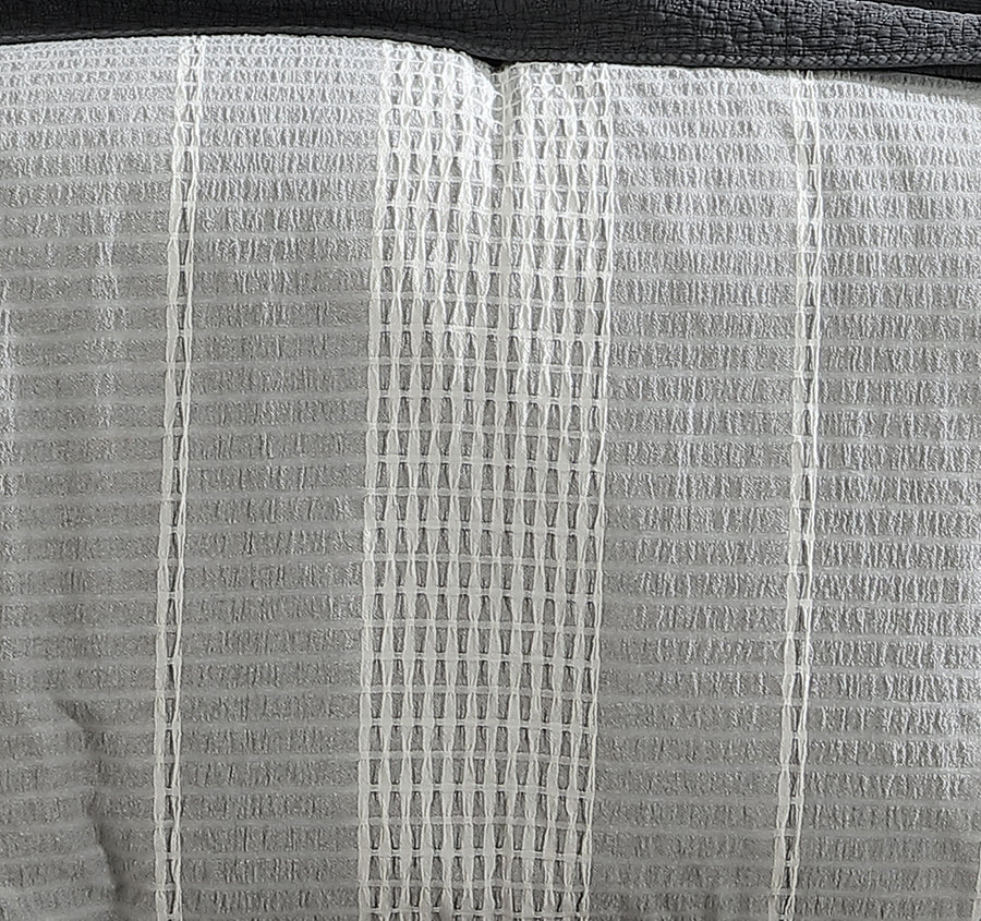 Hurley Quilt Cover Set Range Charcoal - Image 2